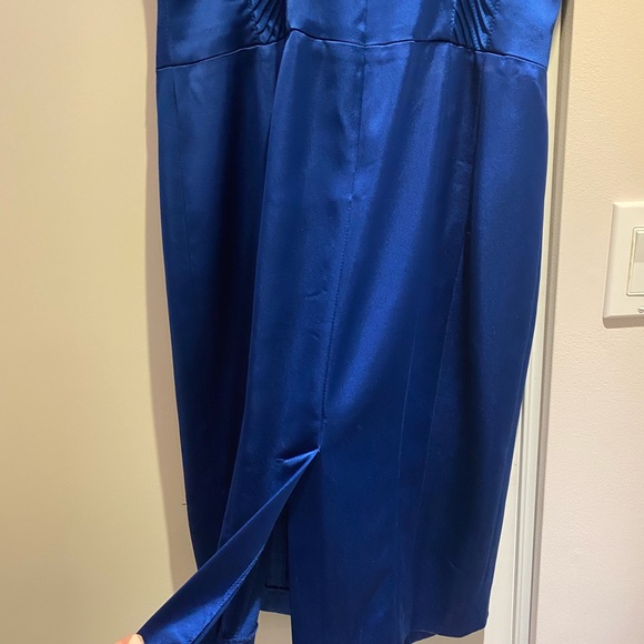 Cobalt blue BEBE dress - Picture 3 of 4